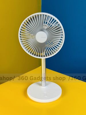 JISULIFE FA13P Rechargeable Desk Fan 8000mAh – White Color_img_1