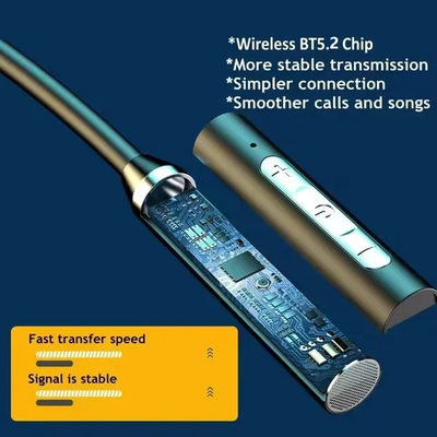 Lenovo HE05X Bluetooth 5.0 Earph Waterproof Wireless HIFI Sound Magnetic Ne_img_4