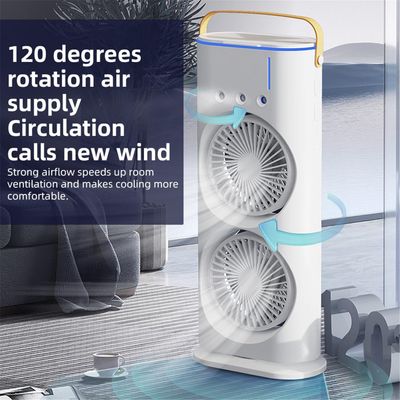 Rechargeable Remote Control Double Head Spray Cooling Fan_img_6