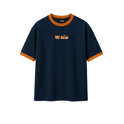 VE Gear Limited Edition “SIGNATURE” Black and Bronze Oversized T-shirt