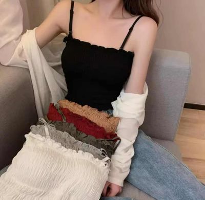 Woman tanks camis inner All color available Size: free (30 to 36)_img_1