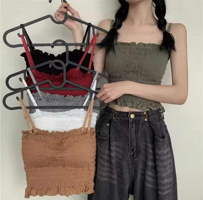 Woman tanks camis inner All color available Size: free (30 to 36)_img_2