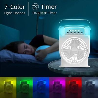 Mini Portable Rechargeble Cooling Mist Fan / Air Cooler_img_5