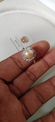 Pearl Adjustable Finger Ring_img_0