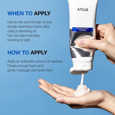 ANUA 8 Hyaluronic Acid Hydrating Gentle Foaming Cleanser_img_1