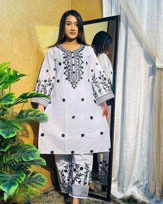 Embroidery Two Pieceডিজাইনঃ এমব্রয়ডারি কাজ করা_img_1