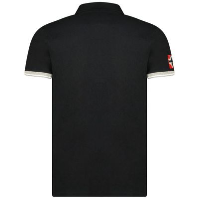 Short-sleeved polo shirt Black_img_4