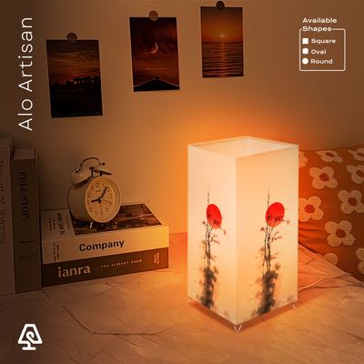 Red Moon Theme Table Lamp_img_1