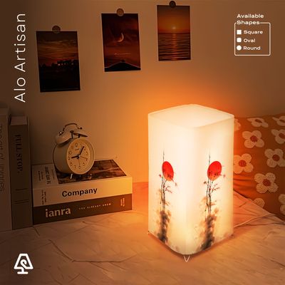 Red Moon Theme Table Lamp_img_2