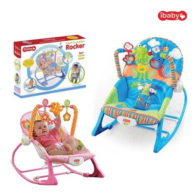 Ibaby Infant to Toddler Rocker – Soft & Safe Baby Chair_img_1