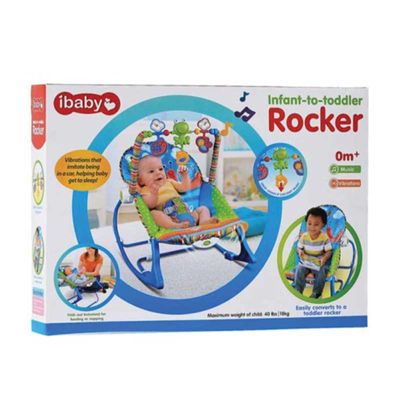 Ibaby Infant to Toddler Rocker – Soft & Safe Baby Chair_img_2
