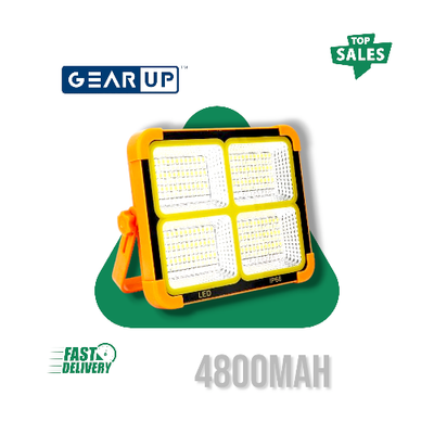 GearUP solar led light flood light SFL-100