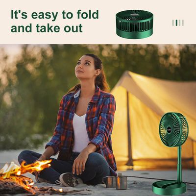 Portable USB Rechargeable Fan Telescopic Folding Desktop Fan_img_2