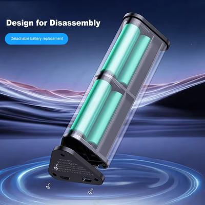 Fast Charging 6PCS 18650 Battery Power Bank Case with White LED Light_img_3