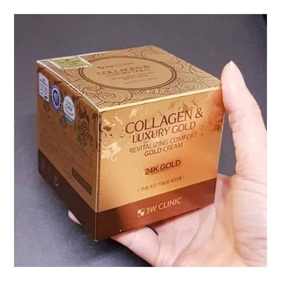 3W Clinic Collagen & Luxury Gold Cream_img_1