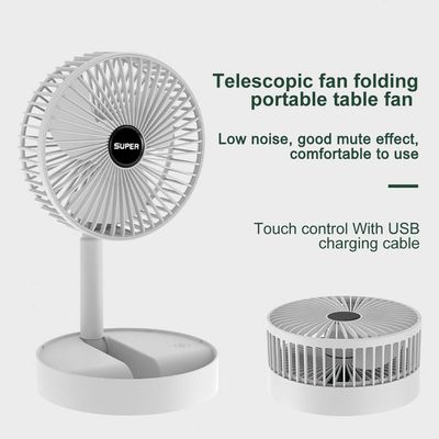 Portable USB Rechargeable Fan Telescopic Folding Desktop Fan_img_3