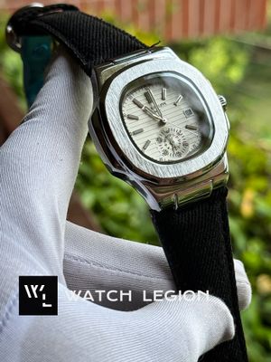PATEK DENIM BLACK JEANS ADDITION WHITE DIAL_img_0