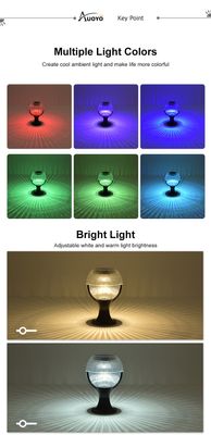 Auoyo Solar LED Light Courtyard Fence_img_7