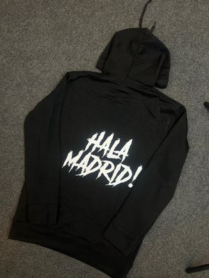 Real madrid  black hoodie_img_1