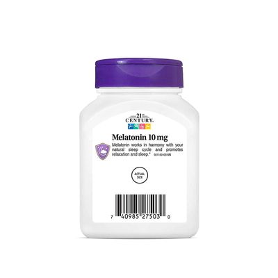 21st Century Melatonin Quick Dissolve 10 mg_img_1