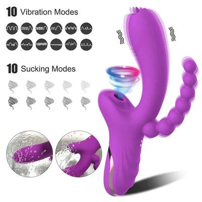 Clitoral Sucking Vibrator for Women - Air Pressure Stimulator with 10 Vibration Modes, G-Spot & Nipple Pleasure_img_3