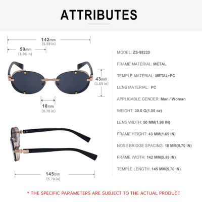198B Premium Rimless Brand Sunglass_img_2