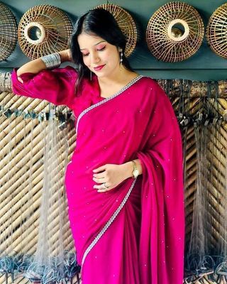 জর্জেট স্টোন শাড়ি_img_3