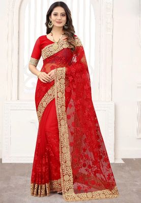 Embroidery & Sequence Work Party saree_img_0