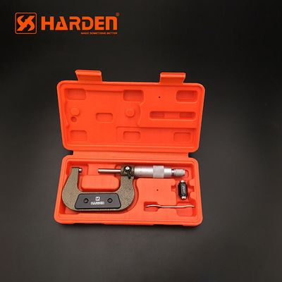 HARDEN Microcaliper Micrometer (0-25mm | 25-50mm), Professional Alloy Steel, Clear & durable; Model: 580832 | 580835_img_6