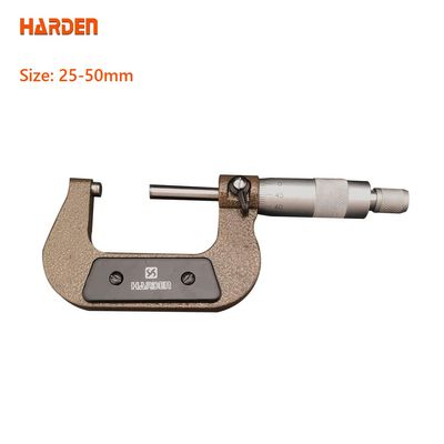 HARDEN Microcaliper Micrometer (0-25mm | 25-50mm), Professional Alloy Steel, Clear & durable; Model: 580832 | 580835_img_8