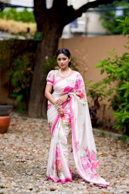 আকর্ষণীয় হাফ সিল্ক শাড়ি_img_3