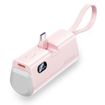 Vention 4800mAh Power Bank 22.5W – Pink_img_0