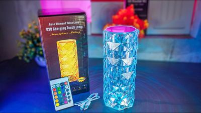 đRose Diamond Table Lamp đąâ¨16āĻāĻŋ āϰāĻā§āϰ RGB āϞāĻžāĻāĻ đ_img_3