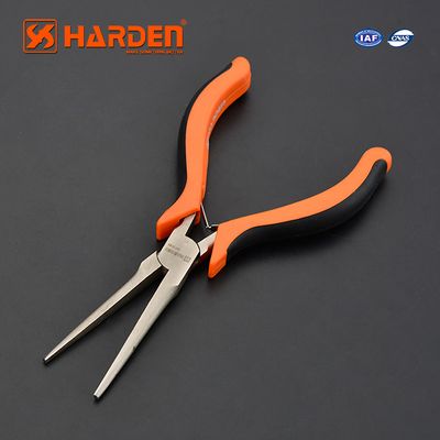 HARDEN 4.5" Professional Mini Nose Plier ( Long Nose | Flat Nose | Round Nose | Extra Long Nose ); Model: 560301 |  560306 |  560307 |  560308_img_3