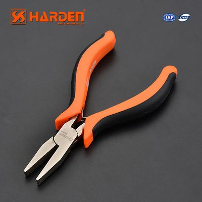 HARDEN 4.5" Professional Mini Nose Plier ( Long Nose | Flat Nose | Round Nose | Extra Long Nose ); Model: 560301 |  560306 |  560307 |  560308_img_1