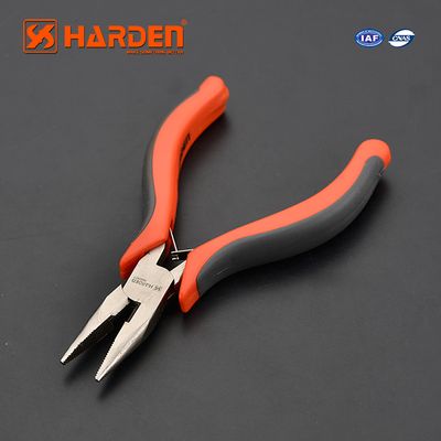 HARDEN 4.5" Professional Mini Nose Plier ( Long Nose | Flat Nose | Round Nose | Extra Long Nose ); Model: 560301 |  560306 |  560307 |  560308_img_0