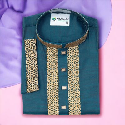 Embroidered Double Slub Panjabi_img_0