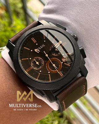 Fossil Brown Belt Black Body chronometers  (AA)_img_1