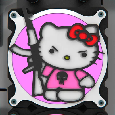 Hello Kitty 120mm PC Fan Grill_img_0