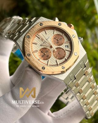 AP Chrono Silver Two Tone Rose Gold (AA)_img_0