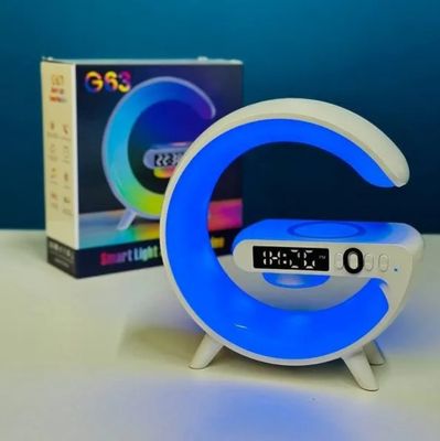 🌀 Intelligent Atmosphere RGB Bluetooth Speaker with Wireless Charger – একসাথে আলো, মিউজিক আর চার্জিং! 🔊✨_img_0