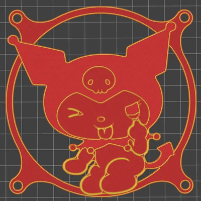 Fan Grill/grid pc Kuromi_img_2