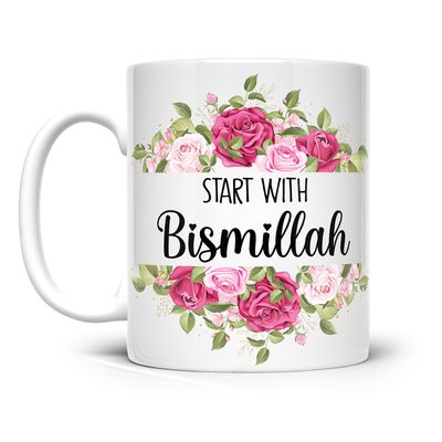 START WITH Bismillah, Islamic Gift, Islamic Mug Gifts_img_2
