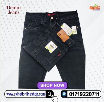 BOSS Delaware Slim Fit Jeans Wash Black Gray Combination_img_1