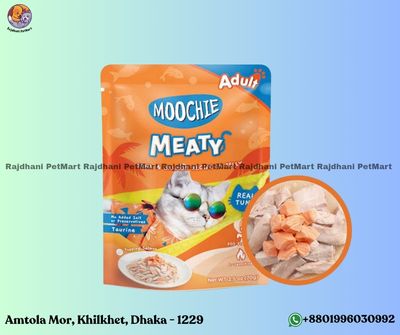 Moochie Pouch Meaty Tuna & Salmon In Jelly 70g_img_0