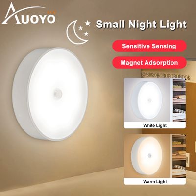 Auoyo LED Night Light Motion-Sensing Lamp Portable Night Lamp_img_1