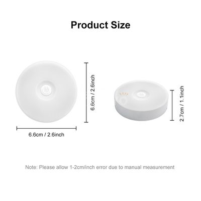 Auoyo LED Night Light Motion-Sensing Lamp Portable Night Lamp_img_2