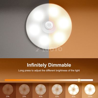Auoyo LED Night Light Motion-Sensing Lamp Portable Night Lamp_img_5