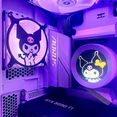 Hello Kitty Face PC Fan Grill_img_0