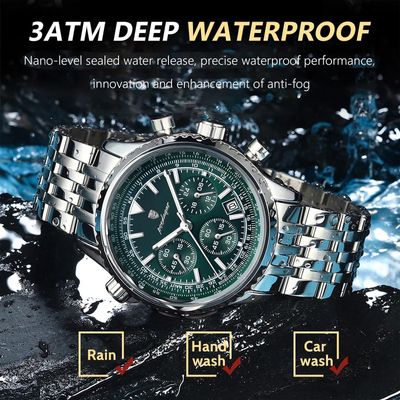 POEDAGAR 960 Luxury Watch for Men Waterproof Luminous Date Chronograph Man Watch Sport Quartz Stainless Steel Men’s Watches_img_3